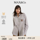 季 衬衫 末甄选 oversize棉长袖 6116125102 MAX&Co.25秋冬新品