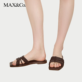 MAX&Co.春夏编织凉鞋 甄选惠享 6521105702