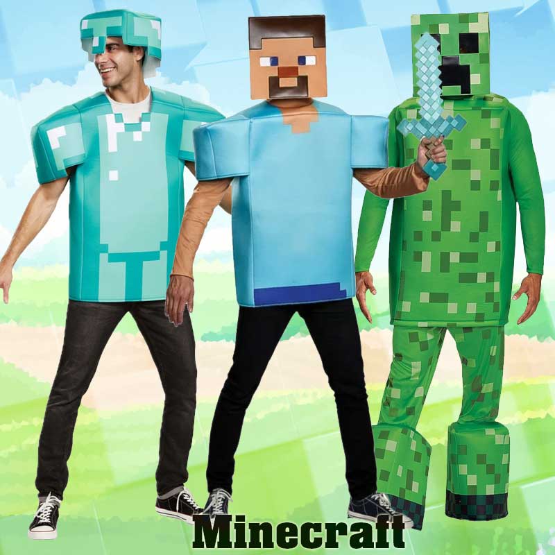 我的世界cos圣节MC方块钻