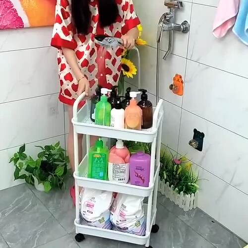 小推车置物架落地厨房浴