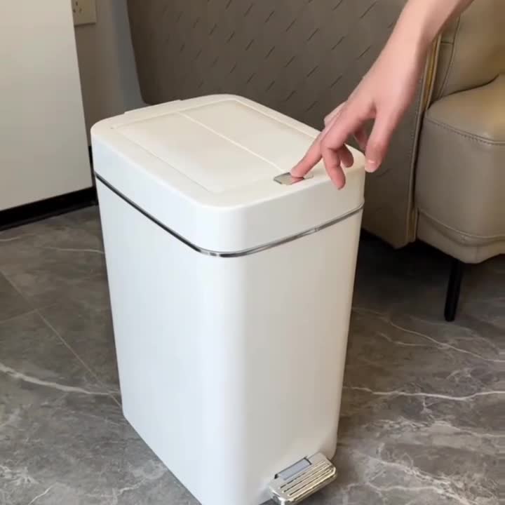 垃圾桶简约脚踏式卫生间
