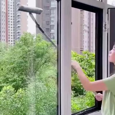 擦玻璃神器家用长柄刮水