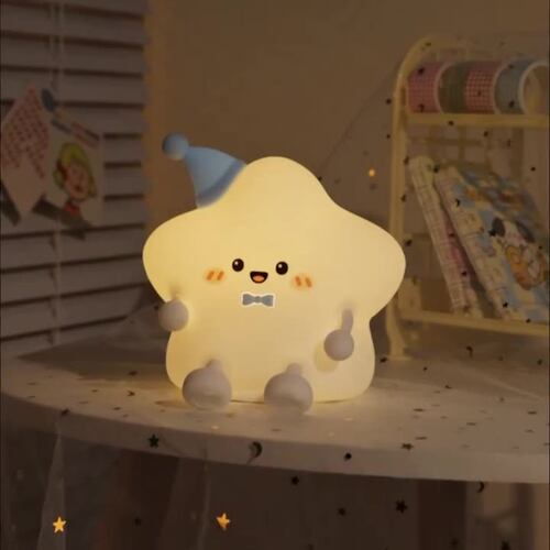 新款解压星星拍拍硅胶女