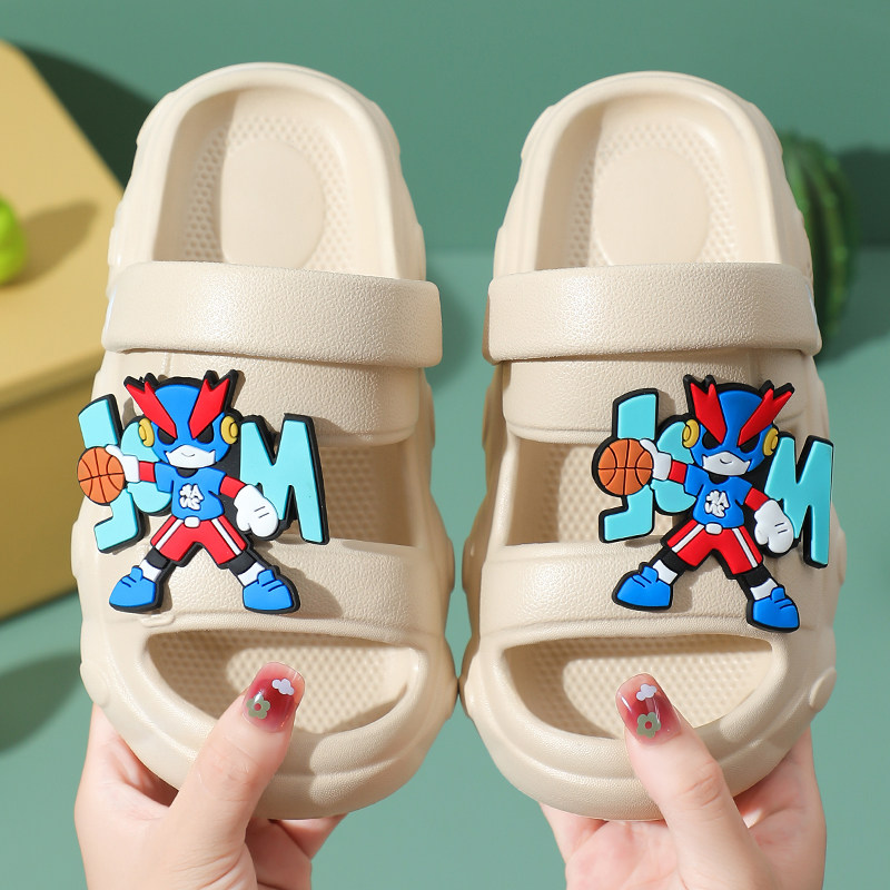 儿童卡通软底eva防滑不臭脚拖鞋