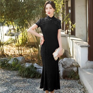 旗袍改良日常连衣裙 直播福利专拍 乐乐