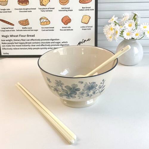 高颜值新中式复古大容量泡面碗