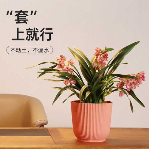花盆套盆简约树脂抗老化换盆简单