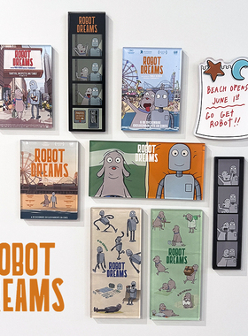 机器人之梦冰箱贴电影磁贴装饰周边创意原创自制亚克力卡通异形