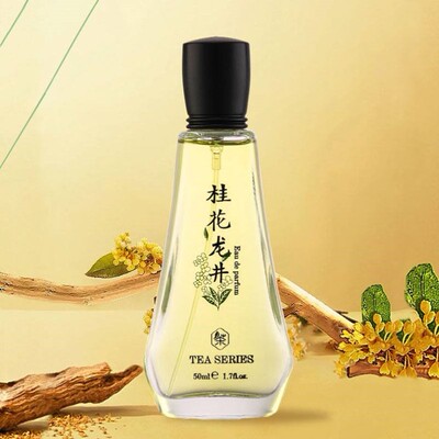 正品桂花龙井香水男女士持久淡香玉龙茶清新自然栀子白茶老牌国货