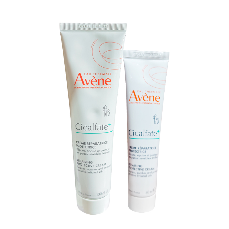 Avene雅漾cica大白修护乳霜40ml/100ml 新版Cicalfate+ 保税仓发