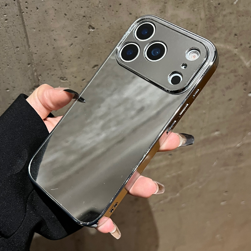 iPhone17promax镜面手机壳补妆