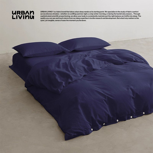 水洗哑光长绒棉四件套