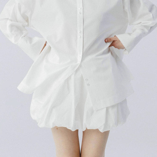 蓬蓬松紧腰裙裤 e日本设计师品牌 含安全裤 花苞感 纯原the