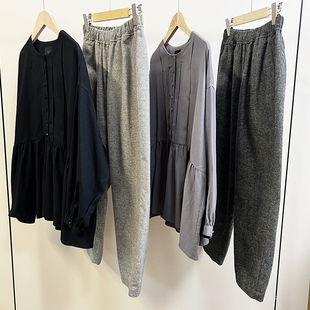 羊毛裤 衬衣 小串珠 秋冬款 日单tandey