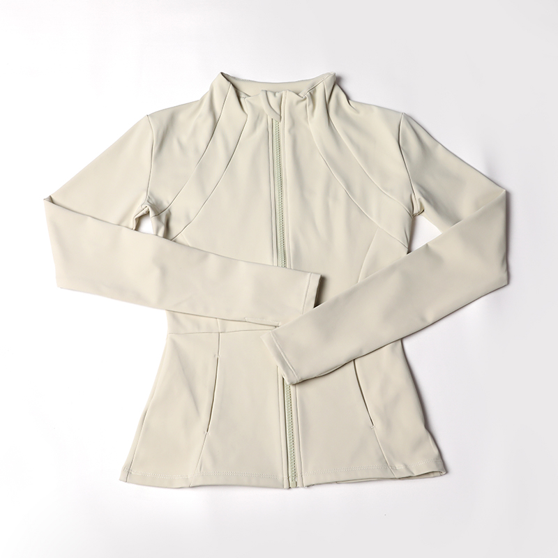 速干显瘦普拉提健身服上衣立领