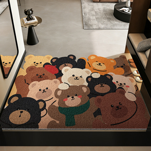 入户门地垫可剪裁进门口丝圈脚垫专用门垫2026新款可爱防滑免打理