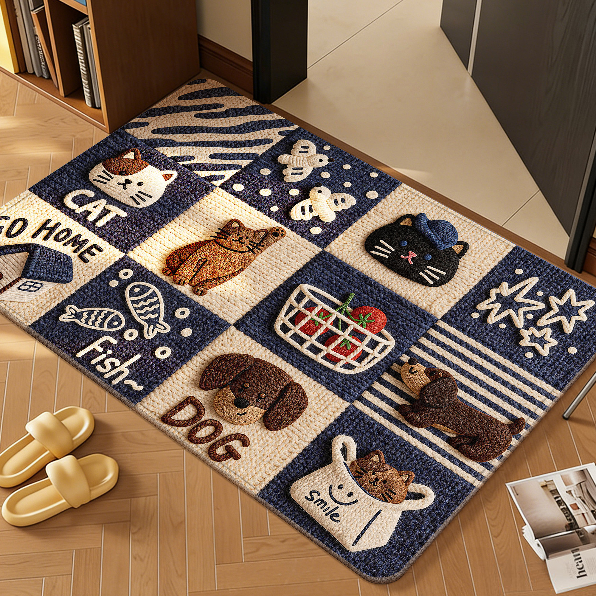 2026新款入户门地垫门口进门专用防滑脚踏垫门外耐脏玄关入门地毯