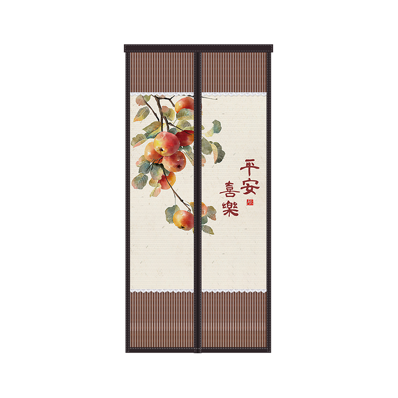 透风不透人防蚊门帘磁吸条强力