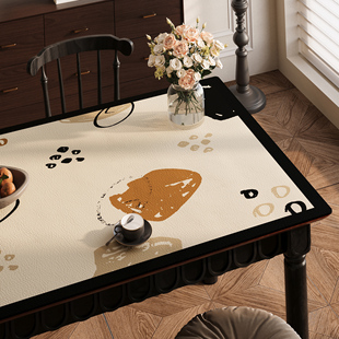 2026新款餐桌垫轻奢高级感防烫防水防油免洗桌布家用客厅茶几桌垫