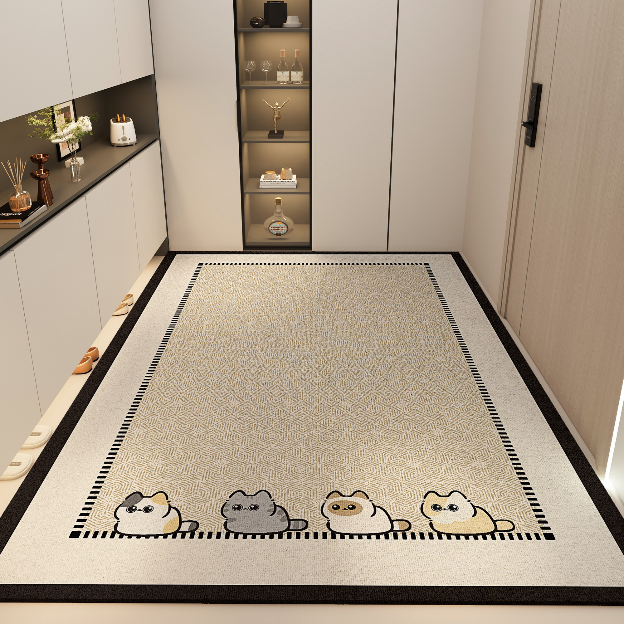 入户门地垫进门地毯高级门口卡通垫子家用门垫玄关客厅脚垫可定制,居家布艺,入户地垫,淘宝优惠券,粉丝福利购,淘宝优惠卷