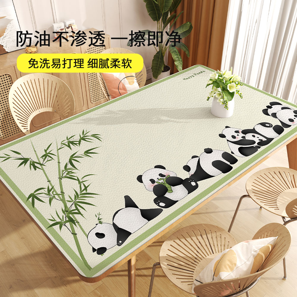 卡通动漫皮革耐高温餐桌垫子