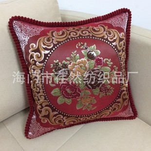 古典装 奢华欧式 饰抱枕套高档立体绣花靠垫套方形沙发靠背套