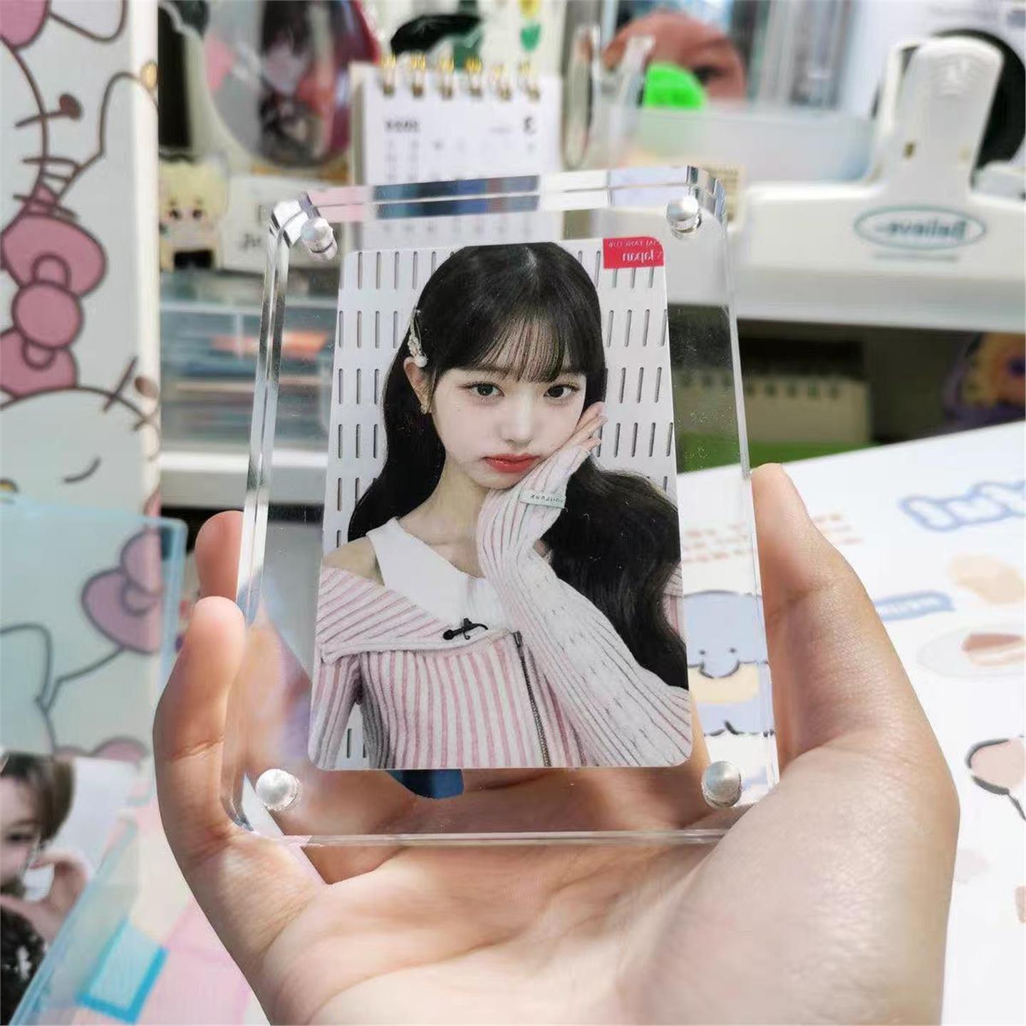 吧唧明信片拍立得加厚展示相框