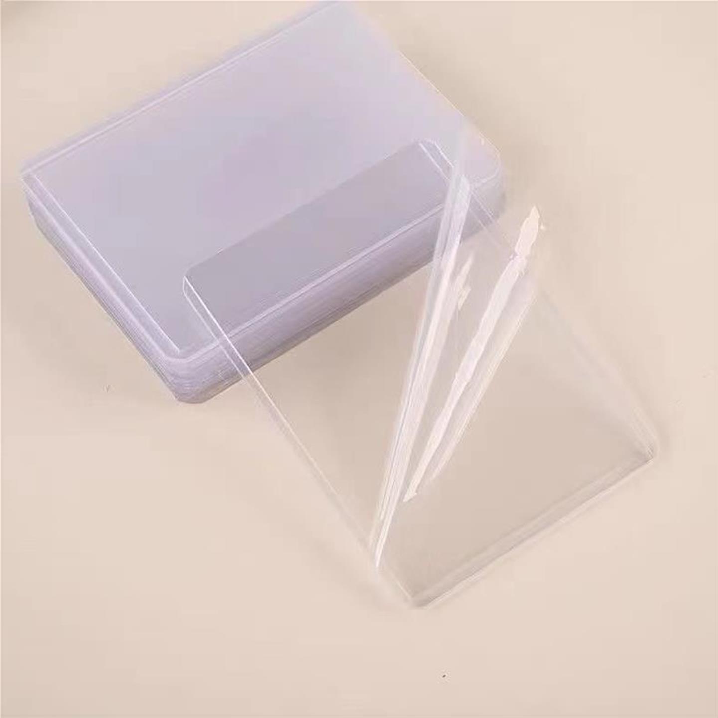 B8硬胶套卡套100ins透明咕卡套