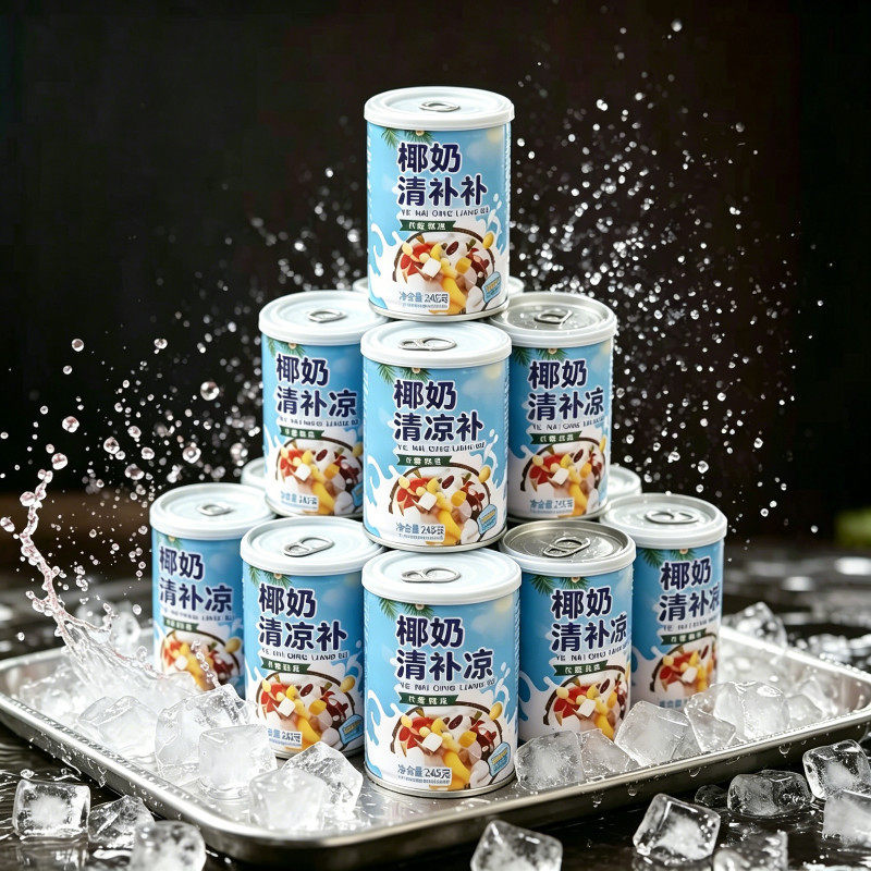 椰奶清补凉爽口美味8大罐
