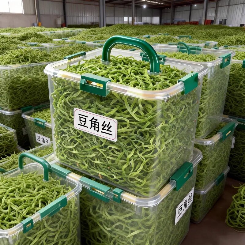 新货干豆角丝纯手工油豆角丝