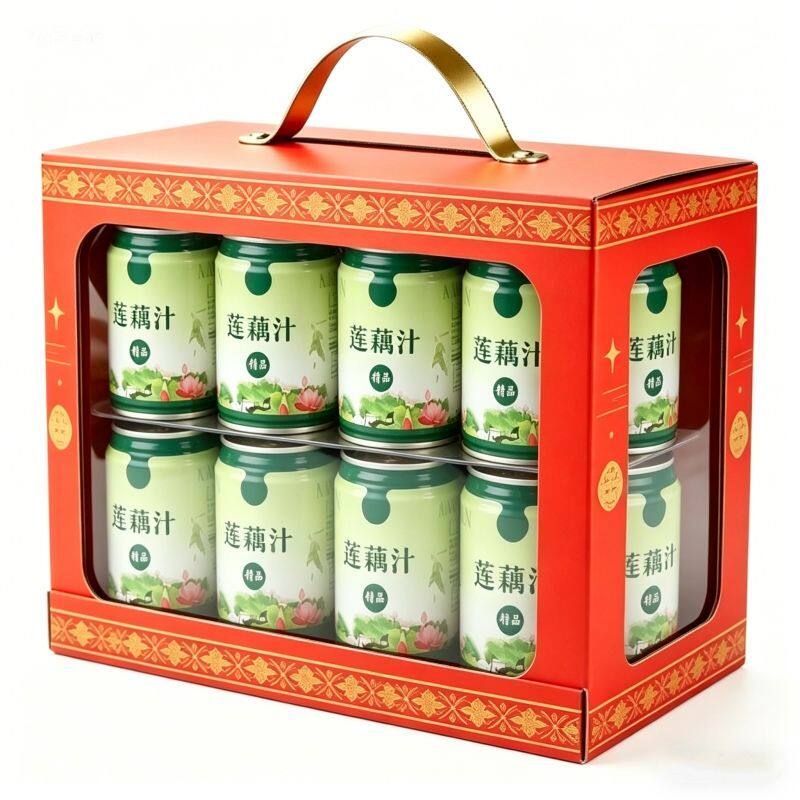 便捷小瓶生榨莲藕汁240ml*8罐