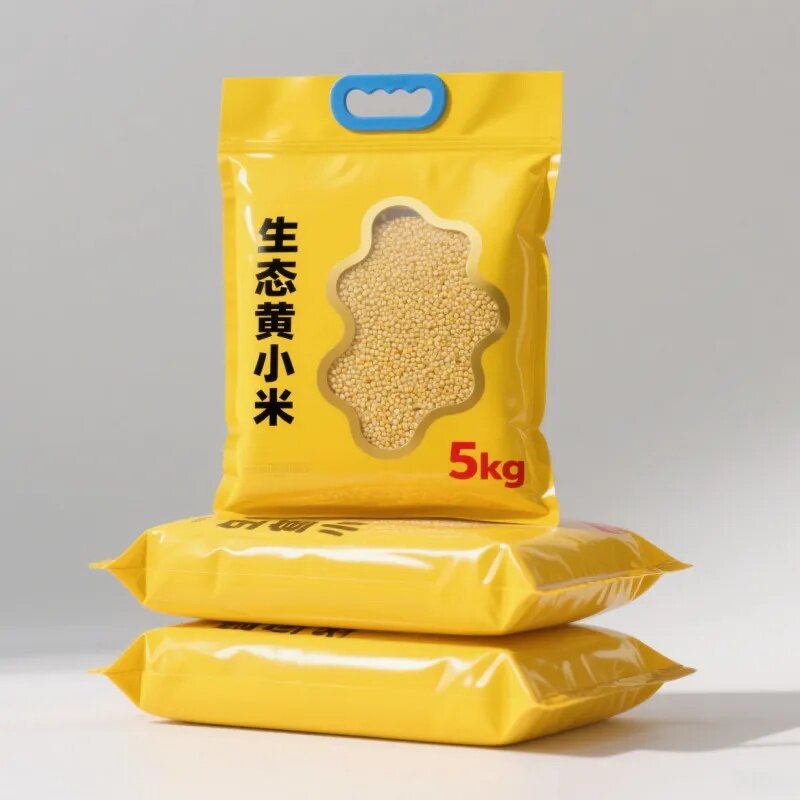 东北低脂低油微白黄小米2.5kg