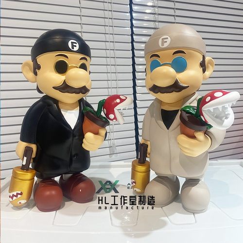 玛丽奥超级杀手玩偶手办