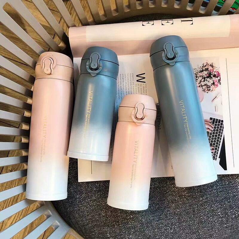 便携儿童保温杯高颜值304