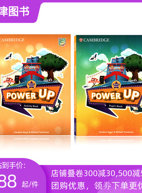 原版进口power up Starter级别剑桥国际少儿英语教材powerup教材 青少版 英国小学YLE剑桥少儿考试核心词汇语法英文教程