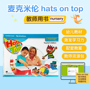 原版进口麦克米伦幼儿英语 Hats On Top Nursery 配套教师用书 幼儿启蒙英语培训教材 3-6岁宝宝入门零基础启蒙儿童