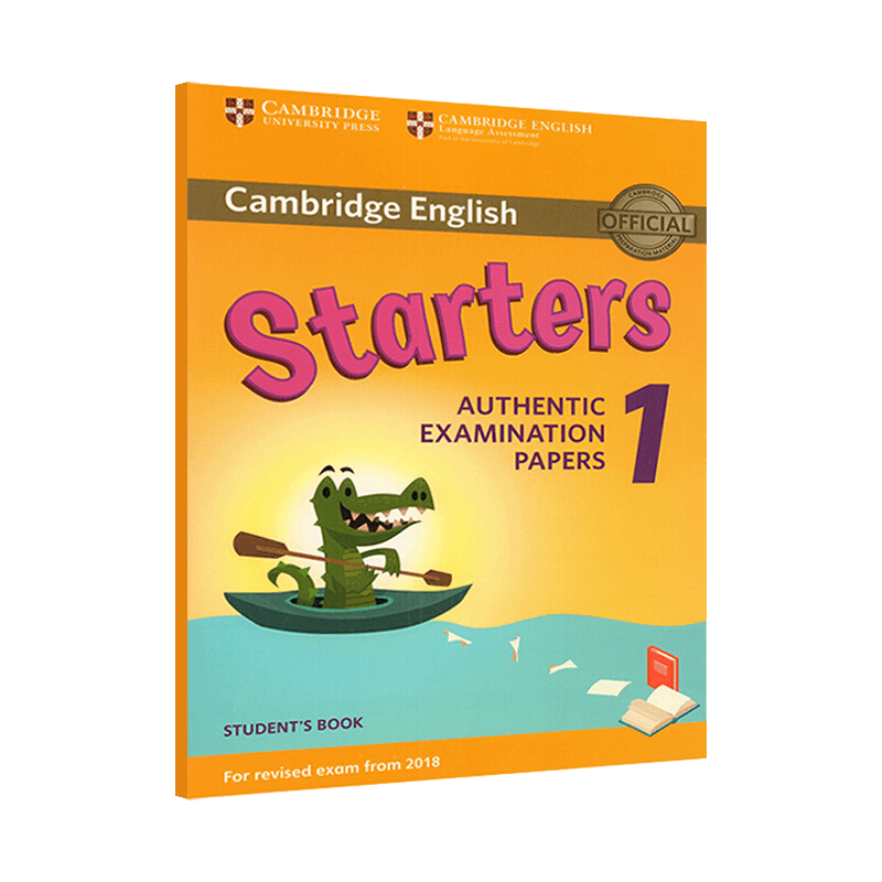 新版剑桥 starters 1级 YLE少儿英语考试一级备考资料 Cambridge english 官方全真题集试卷备考教辅材料 含在线音频答案