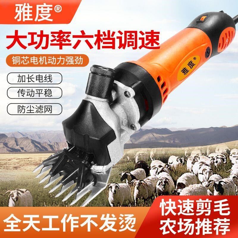 电动羊毛剪推子剪毛机专用剪子电推D子给羊剃毛的大功率剪羊毛神