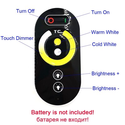 2700-8000K Lighting Dimmable BicolEor Soft COB LED Strip wit