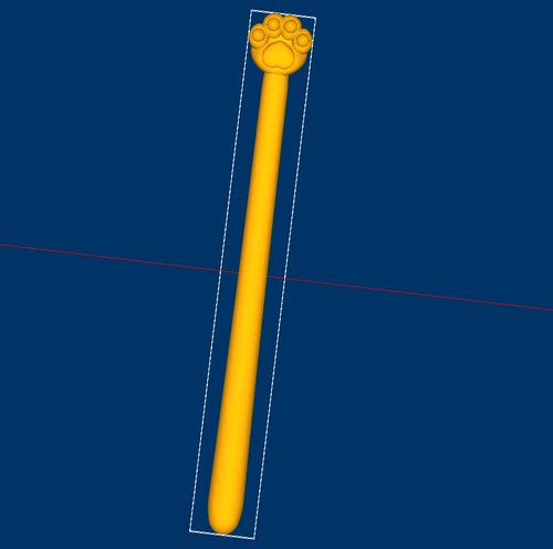 猫爪痒痒挠按摩手把件摆件把件STL3D雕刻文件stl立体四轴木雕文件