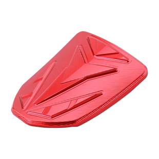 适用于豪爵UHR150油箱盖改装摩托车油箱锁保护盖油缸装饰外护盖