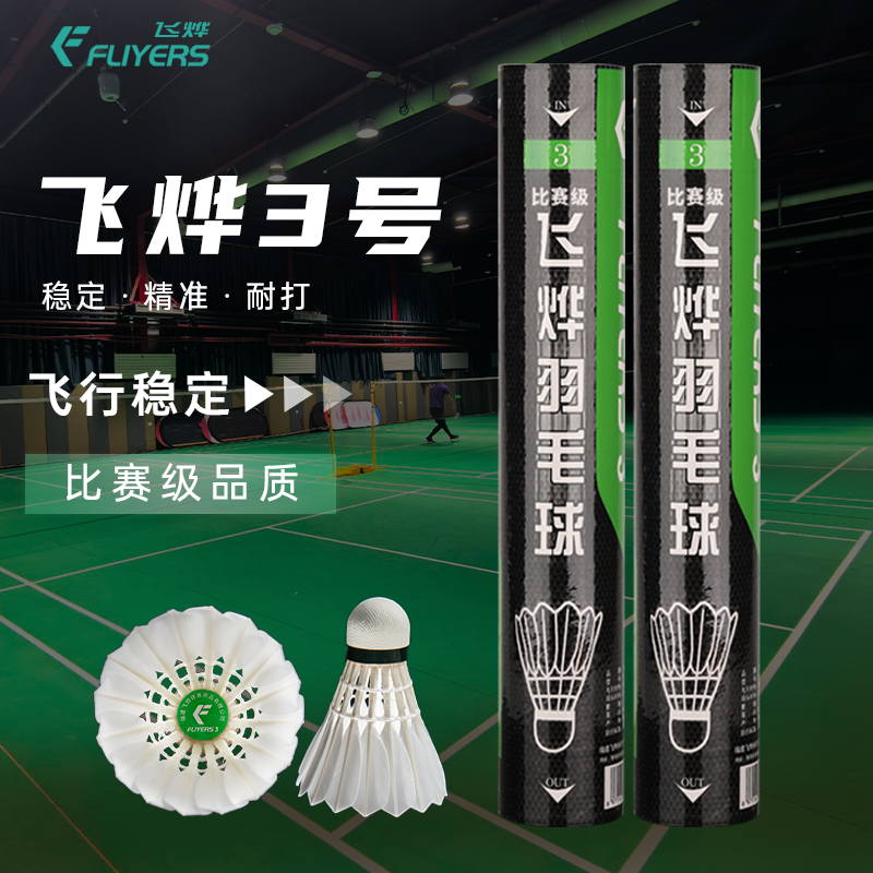 FLIYERS/飛燁3號羽毛球專業比賽