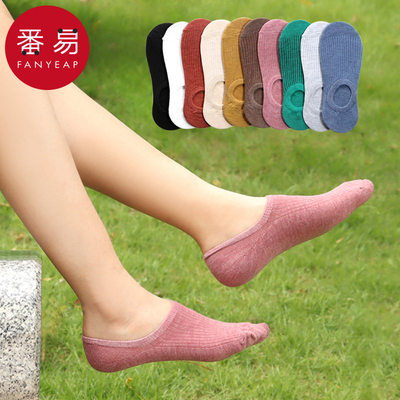 袜子/船袜C1pn008-短袜船浅口袜套运动风潮袜夏季薄款女士