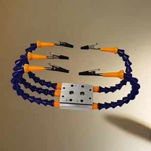 升级版焊台夹具多功能焊接电烙铁固定支架万向管维修电路辅助夹具