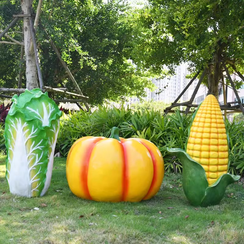 仿真蔬菜水果装饰摆件南瓜菠萝