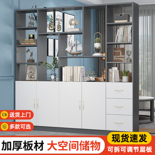入户玄关柜鞋柜一体简约现代家用屏风储物柜欧式入户门客厅隔断柜