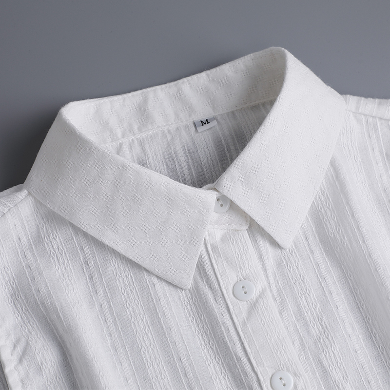 假领子保暖内搭棉质衬衣装饰打底