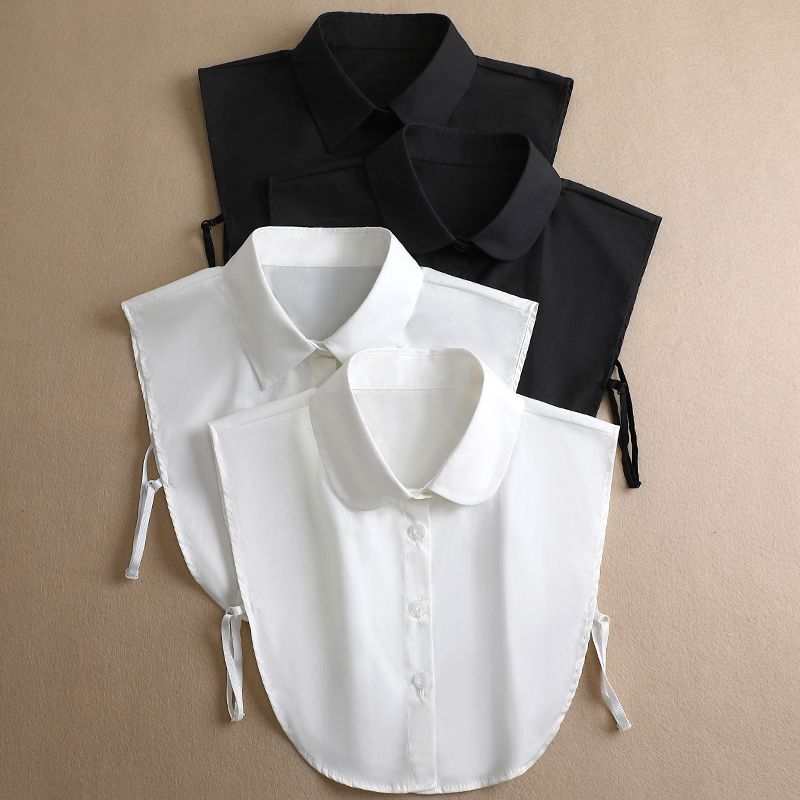 时尚风纯棉内搭上班工作服假领子