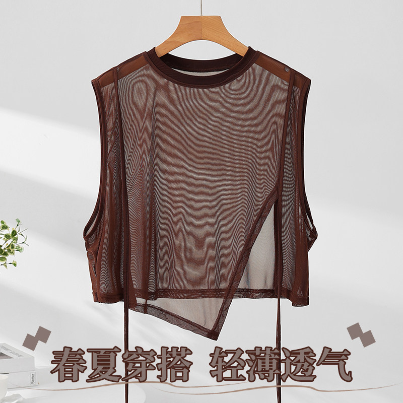 夏季清凉背心宽松显瘦休闲百搭