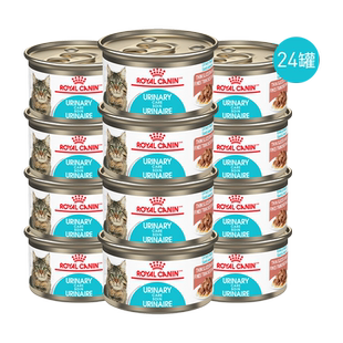 皇家成猫湿粮成猫泌尿道呵护浓汤肉块原装进口主食罐24*85g